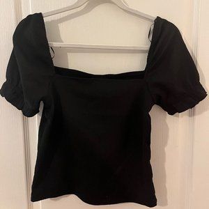 H&M Size S Black top